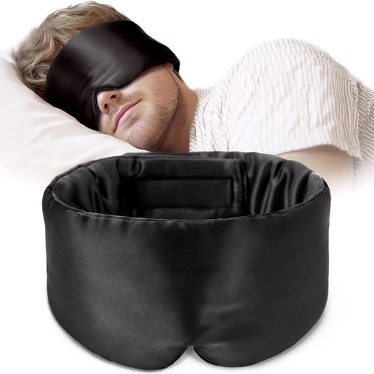 Deep Rest Silk Sleep Mask - 100% Blackout