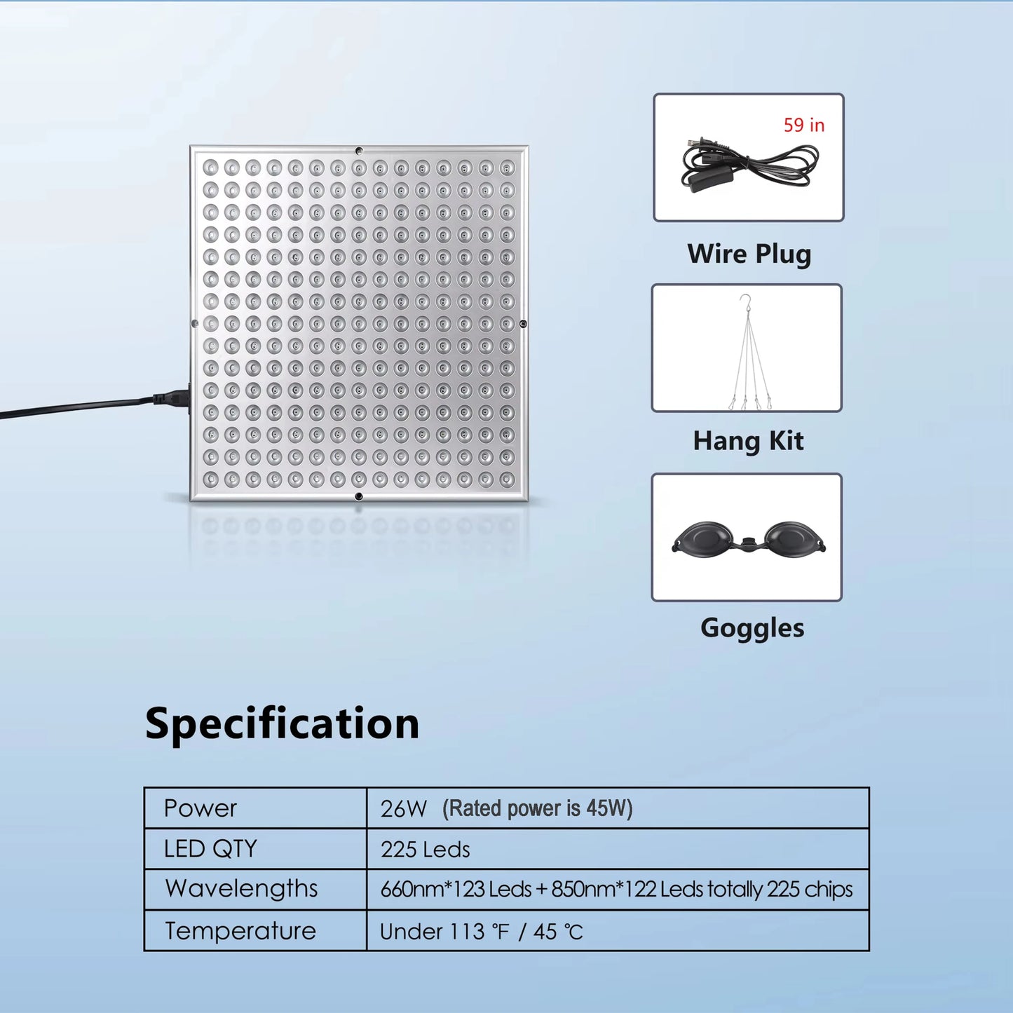 Red Light Therapy Panel